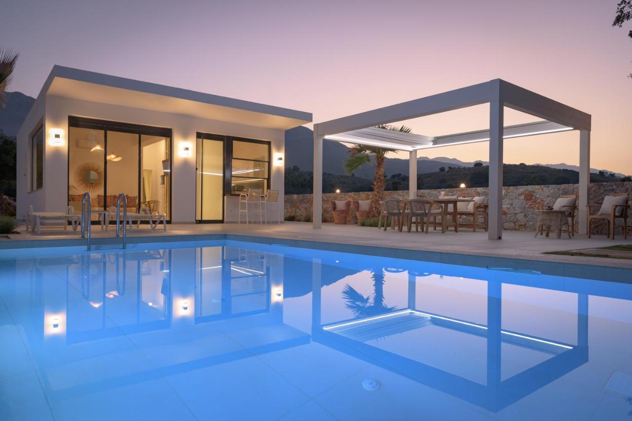 Pelagias Villa Lefka With Heated Pool Mathes Экстерьер фото