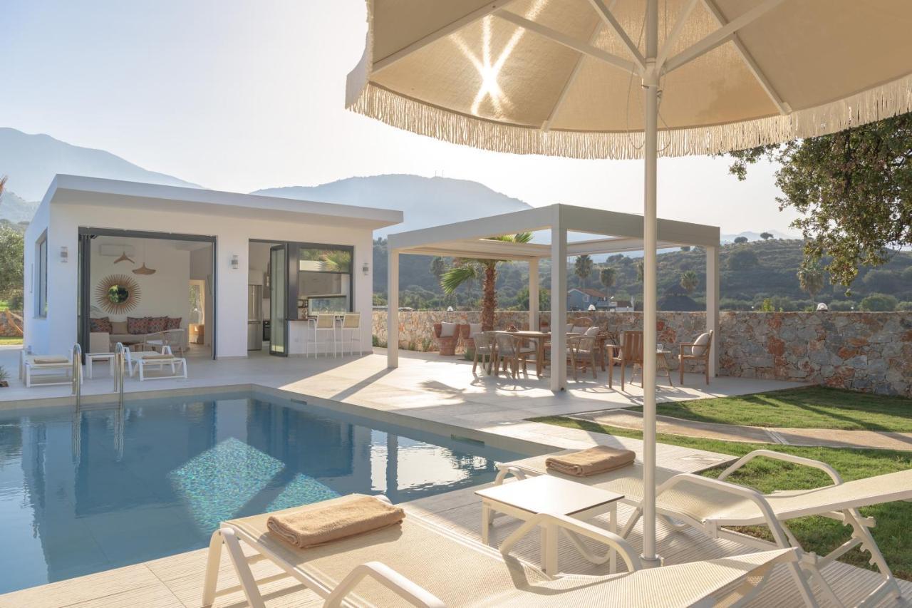 Pelagias Villa Lefka With Heated Pool Mathes Экстерьер фото