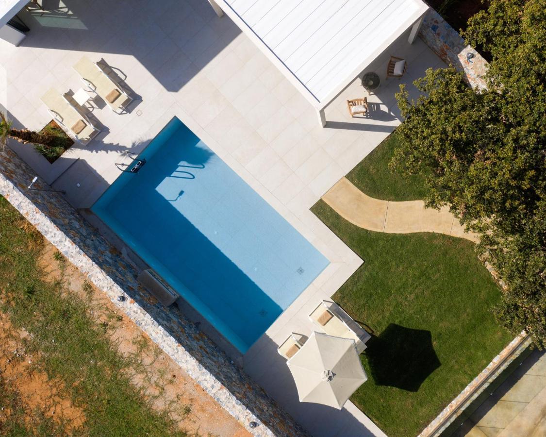 Pelagias Villa Lefka With Heated Pool Mathes Экстерьер фото