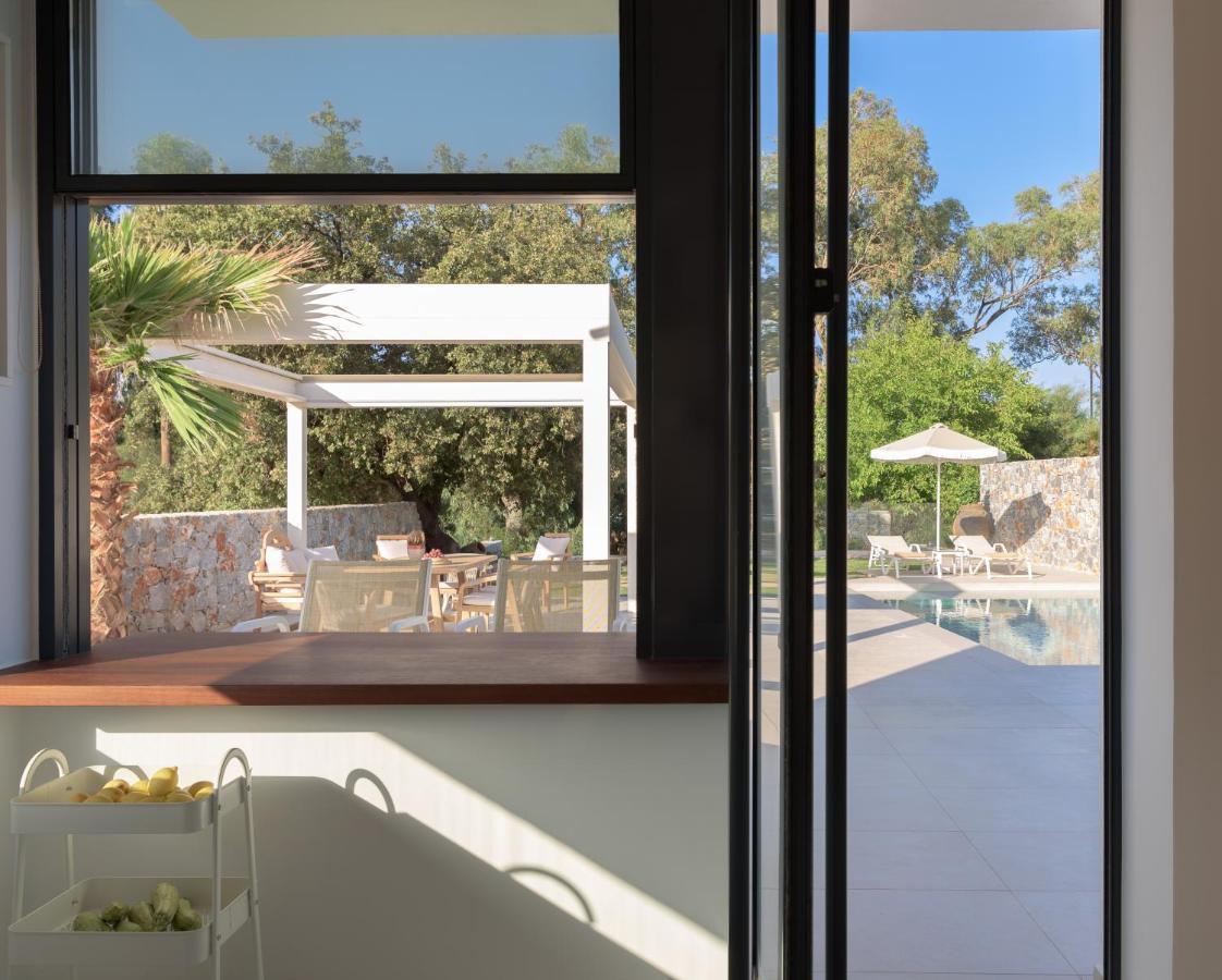 Pelagias Villa Lefka With Heated Pool Mathes Экстерьер фото