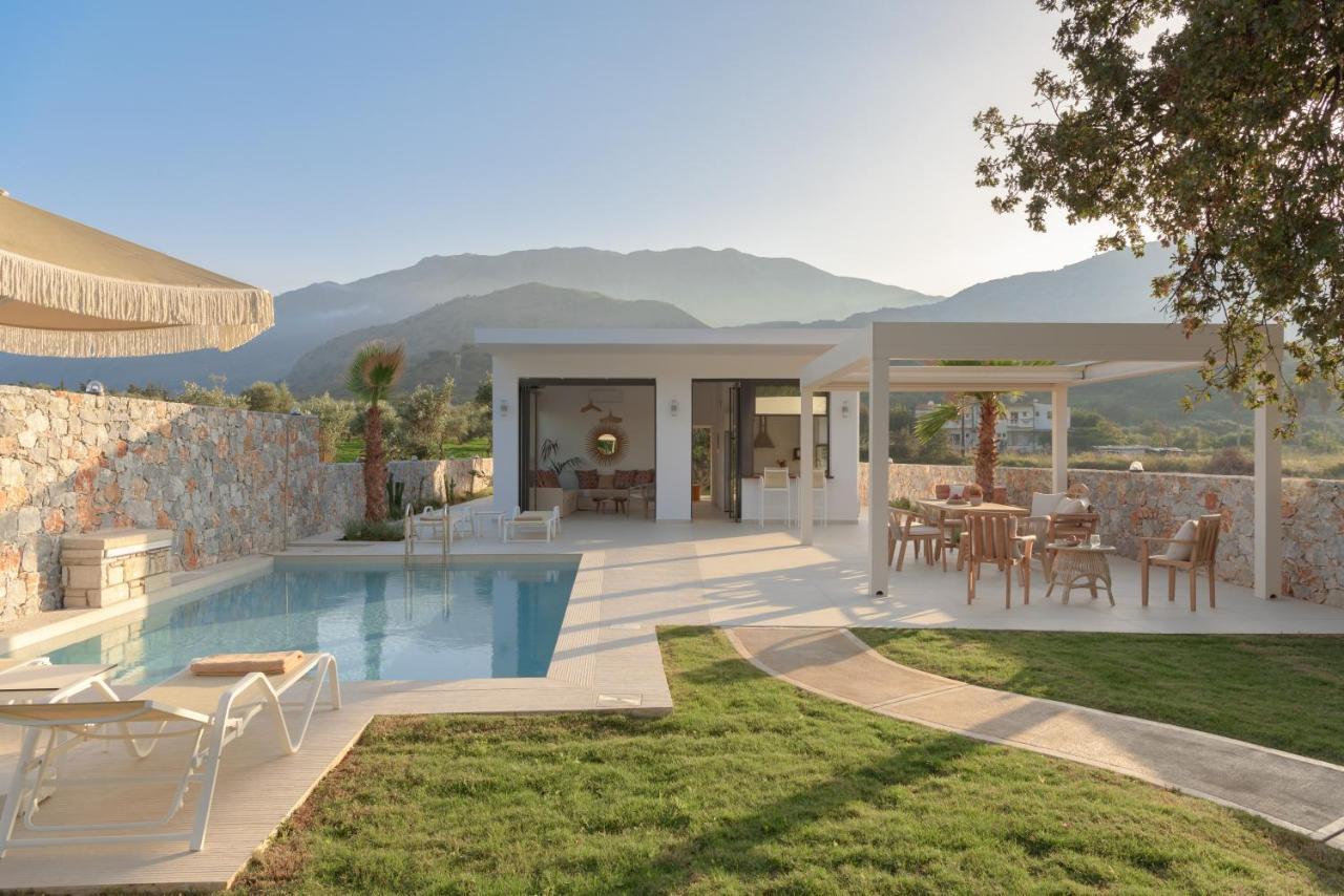 Pelagias Villa Lefka With Heated Pool Mathes Экстерьер фото